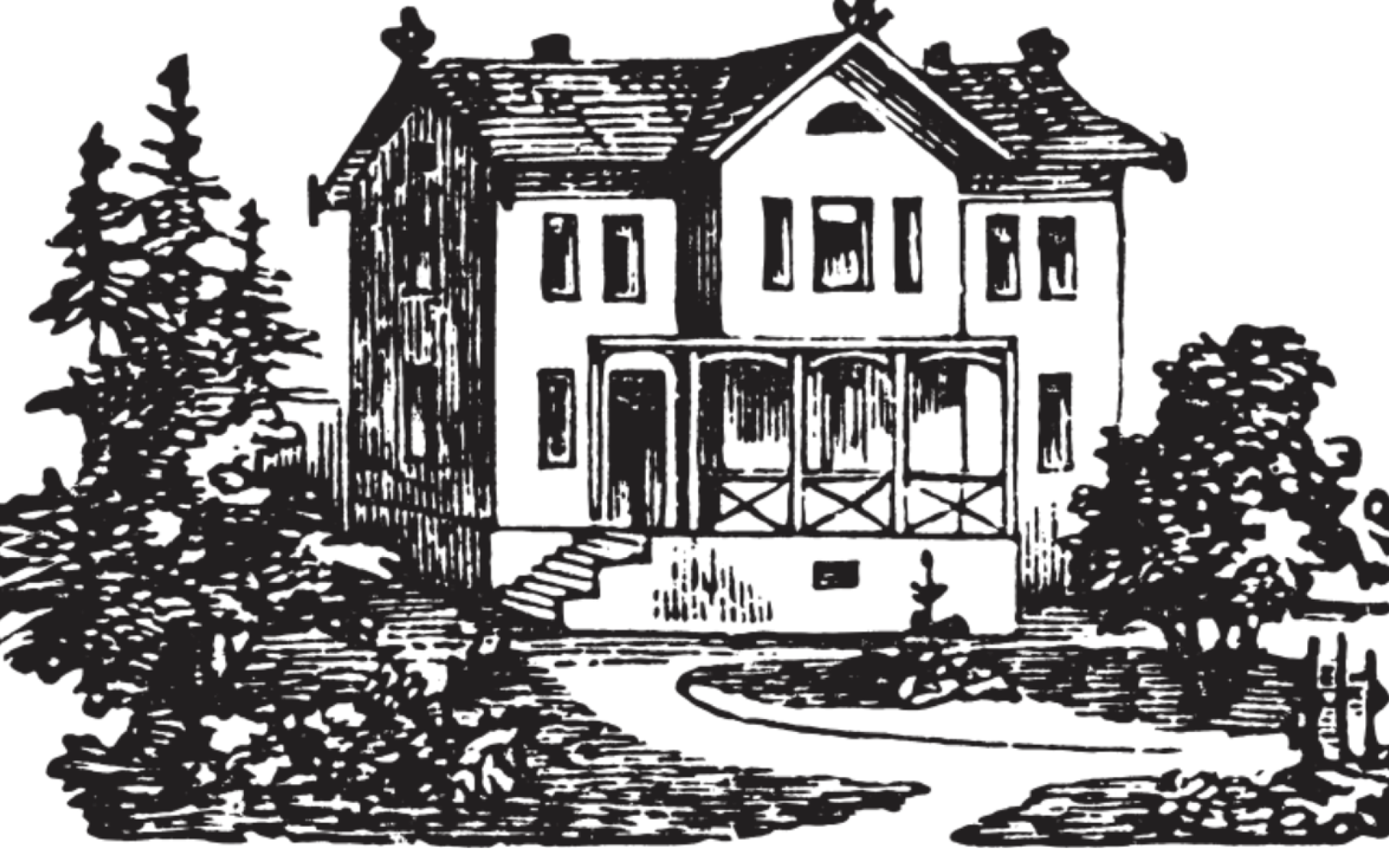 Villa Zeichnung